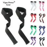 Cotton Weightlifting Straps, Strength Training Power Lifting Strap,Adjustable,Non-slip,Gym Fitness,Sports Grip Band