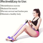 Six-Tube Tensioner Multi-Functional Household Fitness Tension Rope Sit-Up Assistive Yoga Abdominal Strengthening Resistance Band - Image 3