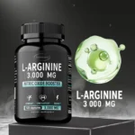 L-Arginine Capsules Supplement - for Energy, Strength and Endurance Support During Exercise | Muscle Mass, Non-Gmo - Image 3