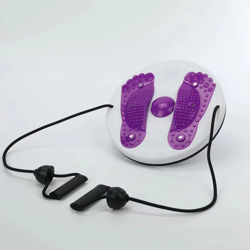 kf-S17bb416be8e949d0a9d27a03747249a52 Exercise Waist Twisting Disc Foot Massage Waist Torsion Disc Fitness Equipment Portable Magnetic Tension Waist Twisting Machine - Image 1