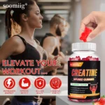 Creatine Monohydrate Gummies - Boost Energy, Build Muscle Mass, and Improve Athletic Performance, Improve Endurance and Energy - Image 4