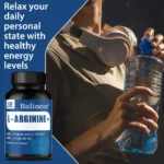 Men's Supplement with L-arginine To Help Build Muscle and Endurance, Provide Pre-workout Energy, and Improve Blood Flow - Image 5