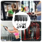 Gym Resistance Bands Adjustable Fitness Straps Home Gym Hangable Resistance Bands For Yoga Booty Core Arm Leg Exercise - Image 3