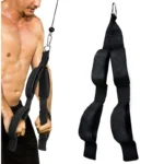 Tricep Rope Cable Attachment,Triceps Extension Straps, Gym Equipment, Two Length in One,Multi-Workout Rope Tricep Gym/Home Use - Image 6