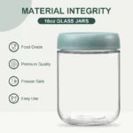 Glass Sealed Jar Kitchen Refrigerator Storage Jar Leak-Proof Food Storage Container Milk Fruit Coffee Fresh-keeping Jar with Lid - Image 6