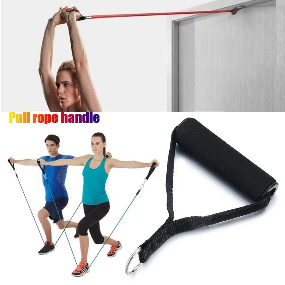 kf-S43d9ef15a15f4c9e9cbc5c59a40c2b80O Resistance Bands Exercise Band Handle Muscle Training Weight Fitness Accessorie Rally Handle Exercise Workout Fitness Equipment - Image 1