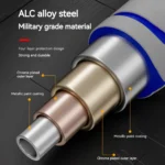 Telescopic Doorway Pull Up Bar Non-Slip Chin-Up Fitness Equipment Adjustable Home Gym Strength Training Heavy Duty For Men Women - Image 2