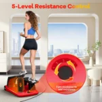 Portable Adjustable Mini Stair Climber: Home Cardio Workout Machine with LCD Display - Image 6