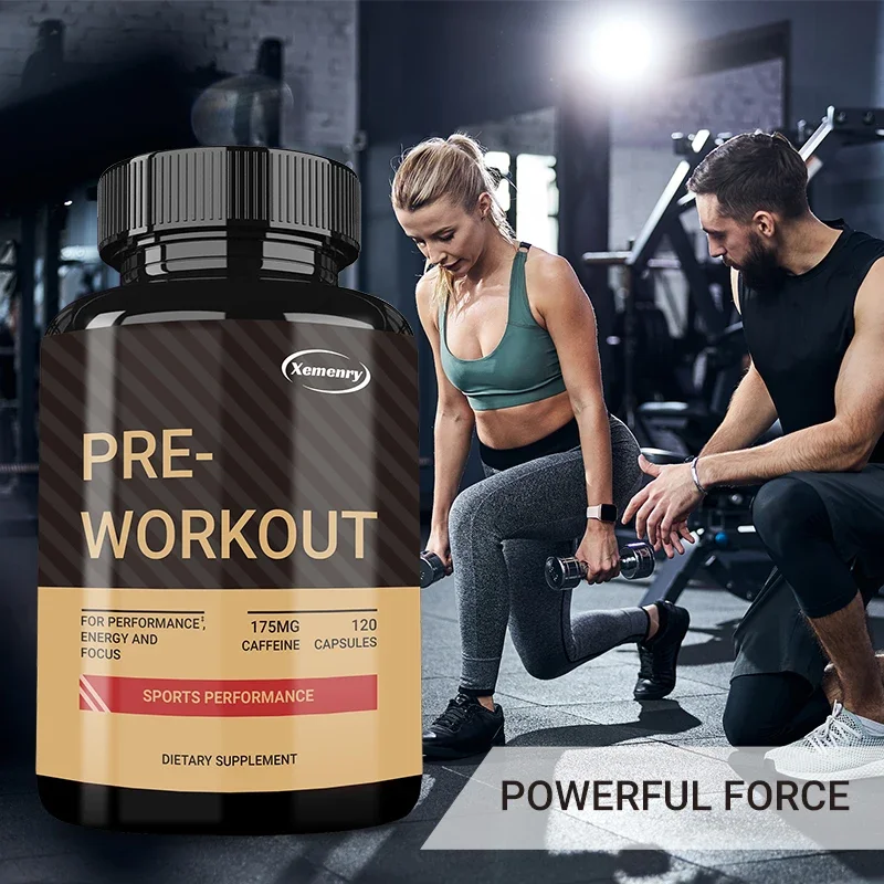 kf-S4847ca0c9ba649bb821b9894071d3fd3V Pre-Workout Supplement - Replenish Energy, To Help Build Muscle, Enhance Energy and Performance - Image 1