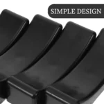 4Pcs Dumbbell Weight Rack Plastic Stable Base Durable Wear-Resistant Holder Stand for Gym Use Dumbbell Holder Bar Bell Pad - Image 6