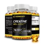 Creatine HCl Capsules - Pre-workout Creatine To Help Build Muscle, Cognitive Function, Muscle Strength and Energy Production