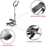 Cardio Fitness Twist Stepper with Handlebar - Compact Stair Climbing Machine for Home Workouts - Image 4