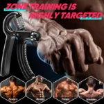 Adjustable Hand Gripper Kit (5-in-1) - Forearm & Finger Exercise, Stress Relief Ball, Portable Home Gym for Athletes - Image 6