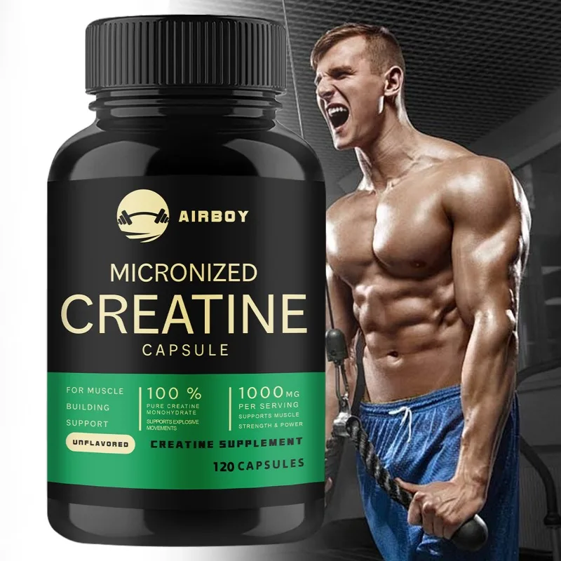 kf-S68cfe96a838448028bb01e5fea2735ecm Micronized Creatine Capsules - for Muscle Endurance, Build Muscle & Enhance Performance - Image 1