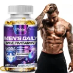 Men's Daily Multivitamin Supplement - Provides Cognitive Brain Health, Energy and Stamina, and Muscle Mass