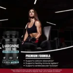 L-Arginine Supplement Boost Endurance -Increase for Energy, Strength,Vascular and Endurance Support During Exercise | Muscle Mas - Image 4