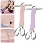 Resistance Band with Handles Portable Stretch Band Multi-Function Tension Rope Full-Body Exercise Band for Abdomen/Waist/Arm - Image 2