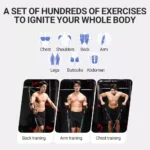 10-14pcs/Set Pull Rope Bodybuilding Resistance Bands Set Multi-function Tensioner Suit Muscle Training Belt Elastic Bands - Image 2