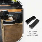 4Pcs Dumbbell Weight Rack Plastic Stable Base Durable Wear-Resistant Holder Stand for Gym Use Dumbbell Holder Bar Bell Pad - Image 2