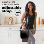 BREE Meal Prep Lunch Box With Containers Ice Pack and Shaker Bottle For Men and Women 6pc. Meal Prep Kit Lunch Bag With Contain - Image 5