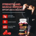 Creatine Monohydrate Gummies - Boost Energy, Build Muscle Mass, and Improve Athletic Performance, Improve Endurance and Energy - Image 5