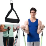 Resistance Bands Exercise Band Handle Muscle Training Weight Fitness Accessorie Rally Handle Exercise Workout Fitness Equipment - Image 3