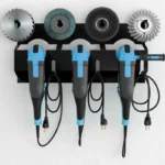 Wall Mount Angle Grinder Holder Angle Grinder Stand Angle Grinder Disc Grinder Cable Storage Rack For Cutting Polishing Machines