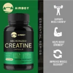 Micronized Creatine Capsules - for Muscle Endurance, Build Muscle & Enhance Performance - Image 4