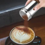 Stainless Steel Coffee Shaker Sifter with Lid Flour Sugar Salt Shaker Icing Mesh Sifter BBQ Seasoning Bottle Kitchen Supplies - Image 2