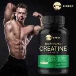 Creatine Monohydrate Capsules for Enhance Muscle Mass Strength & Performance Improvement Workout Recovery Mass Gainer