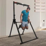 Adjustable Pull Up Bar, 200kg Load Foldable Home Gym Multi-Function Training Station with Parallel Bars for Strength Training - Image 2