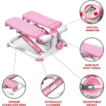 Mini Steppers for Exercise at Home, Stair Step Workout Machine, Full Body Cardio Equipment - Image 3