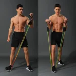 11PCS Fitness Bodybuilding Elastic Bands Pull Rope Workout bands Resistance Bands Latex Tubes Pedal Excerciser Crossfit Fit - Image 5