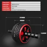 Ab Roller Wheel For Abs Core Workout Non-Slip Home Gym Fitness Equipment Men Women Abdominal Training Exercise - Image 6