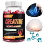 Creatine Monohydrate Gummies - Boost Energy, Build Muscle Mass, and Improve Athletic Performance, Improve Endurance and Energy