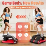 Portable Adjustable Mini Stair Climber: Home Cardio Workout Machine with LCD Display - Image 2