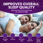 Sleep Supplement - Melatonin + Natural Plant Extracts, Promotes Healthy Sleep Cycles, Supports Immune Health, Antioxidant - Image 5