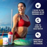 Oxyshred Sport Pre Workout Powder Support Energy - Cosmic Blast - Oxyshred Fat Burner Ultra Concentration Pre Workout Supplement - Image 4