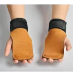 Cowhide Gym Gloves Grips Palm Guards Palm Protector Weight Power Belt Lifting Pads Fitness Training Weightlifting Gymnastics - Image 5