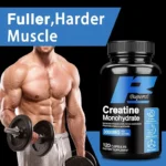 Creatine Monohydrate Capsules, Energy Performance Whey Proteins for Muscle Mass Workout Recovery Men's Energy Supplement - Image 4