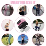 MKAS Long Resistance Loop Band Set Unisex Fitness Yoga Elastic Bands Hip Circle Thigh Squat Band Workout Gym Equipment for Home - Image 6