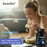 Magnesium + Zinc Supplement Capsules - Boost Immunity and Bone Health, Support Muscle, Nerve, Joint, and Heart Health - Image 6