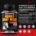 Men's Horny Goat Weed Capsules 5050 mg Formula Contains Black Pepper Extract - Image 2