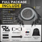 Gym Resistance Bands Adjustable Fitness Straps Home Gym Hangable Resistance Bands For Yoga Booty Core Arm Leg Exercise - Image 4