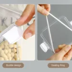 Grain Sealed Jars Fresh-keeping Box Large Capacity Kitchen Organize Tank Food Sealed Container Seasoning Can Cereals Storage Jar - Image 6