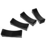 4Pcs Dumbbell Weight Rack Plastic Stable Base Durable Wear-Resistant Holder Stand for Gym Use Dumbbell Holder Bar Bell Pad - Image 4